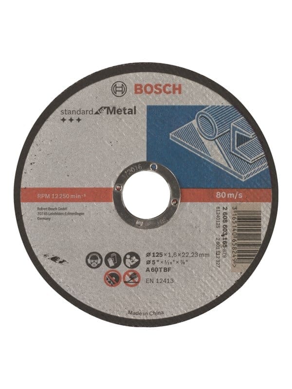 Pro Metal Trennscheibe 125 x 1,6 x 22,23 mm - 2608603165 - Bosch