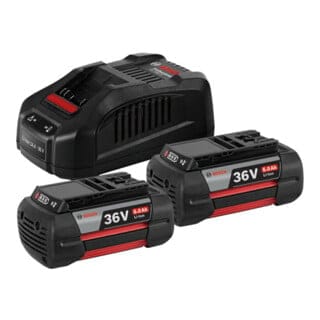 Bosch Starter-Set 2 x gba 36V 6,0 Ah + gal 3680 cv - Bosch Professional