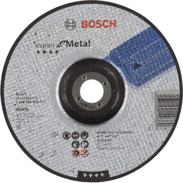 Bosch - pro Metal Trennscheibe 180 x 3 x 22,23 mm - 2608600316