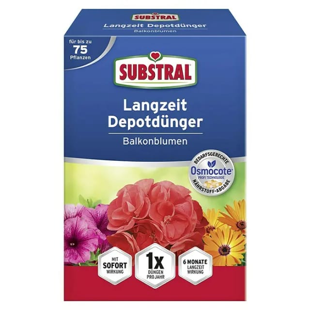Langzeit Depotdünger Balkonblumen 750g - Substral