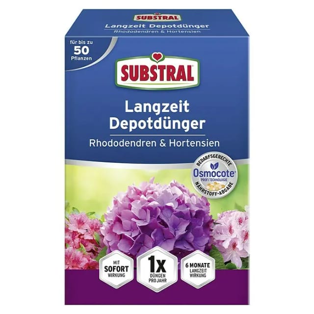 Evergreen - Substral Langzeit Depotdünger Rhododendren & Hortensien 750g