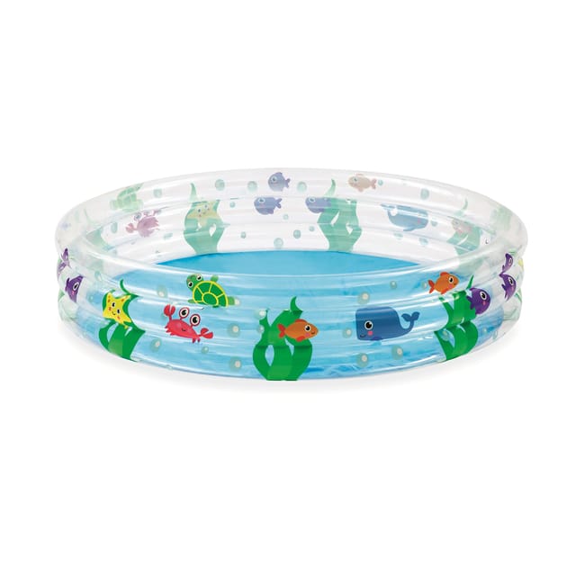 Bestway - Aufblasbarer Pool 152 x 30 cm (Transparent)
