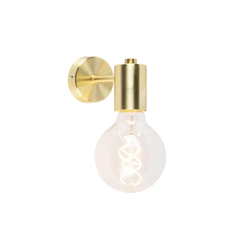 Art Deco Wandleuchte Gold Neigbar - Facil