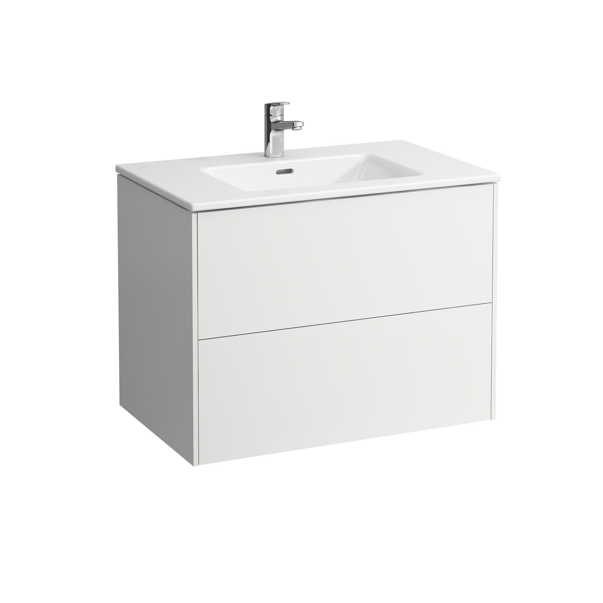 Waschtisch Pro S Base M Wtu 2 Schubl. 800x500mm We Glänz.