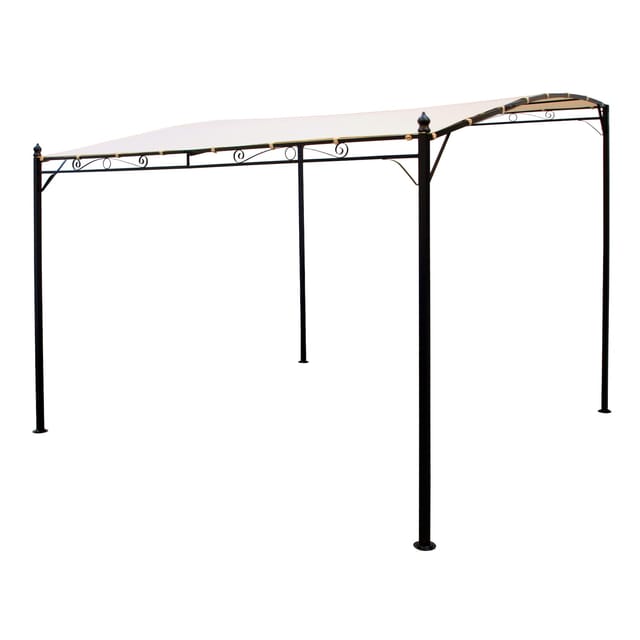 Degamo - Ersatzdach für Anbaupavillon mantova xl 3x3 Meter, PVC-beschichtet ecru
