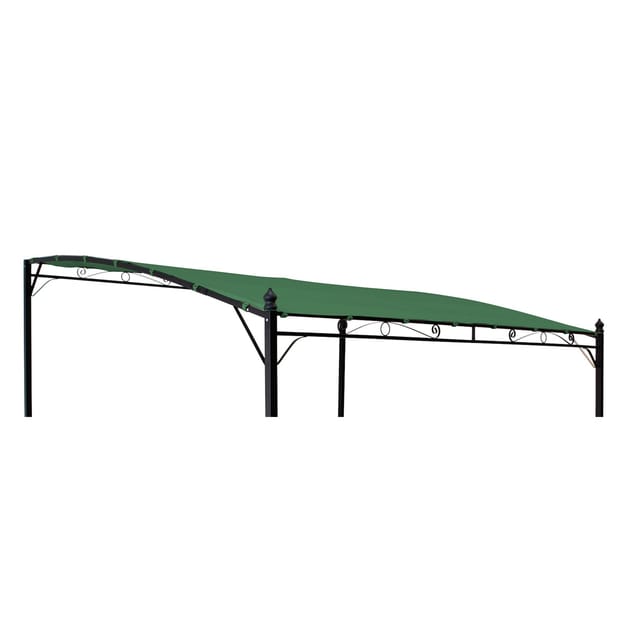 Degamo - Ersatzdach für Anbaupavillon mantova, PVC-beschichtet, dunkelgrün