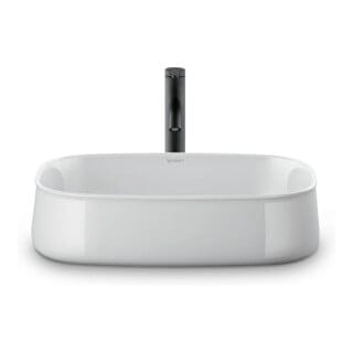 Duravit - Zencha Aufsatzbecken 550 mm, ohne Hahnloch, 2373550079