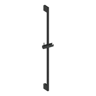 Duravit - Duschstange Universal, höhenverstellbare Handbrausehalterung, 700 mm, Schwarz Matt