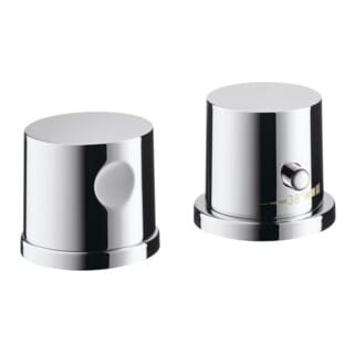 Axor Uno 2-Loch Wannenrandarmatur, Thermostat, 2 - Hansgrohe