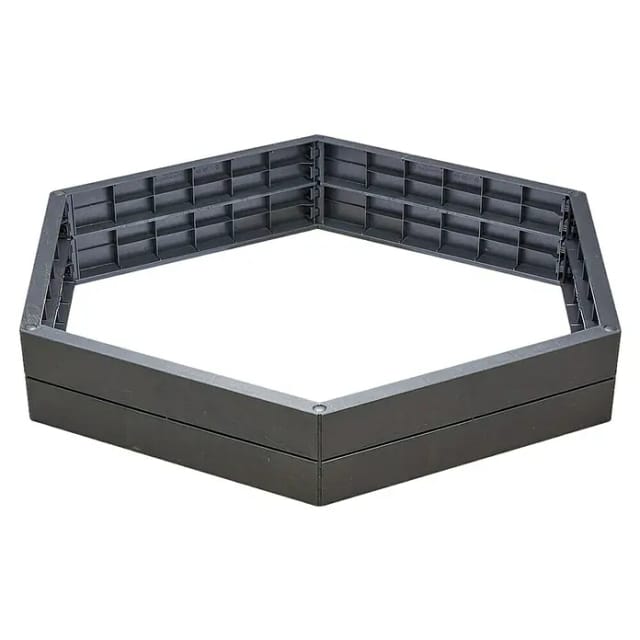 Garantia - ergo Hochbeet-System xl Stone 6 Paneele inkl. Verbinder