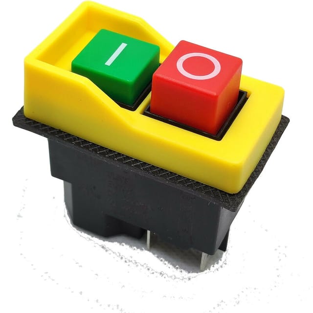 Doppeldruckknopfschalter Rot/Grün 16a/240vac Kjd17-21521-612