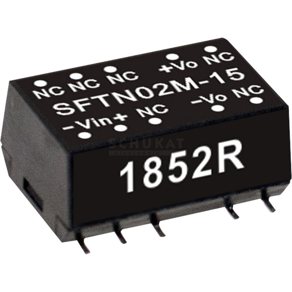 Sftn02n-12 Dc/dc-wandlermodul 167 Ma 2 W Anzahl Ausgänge: 1 X Inhalt 1 St. - Mean Well
