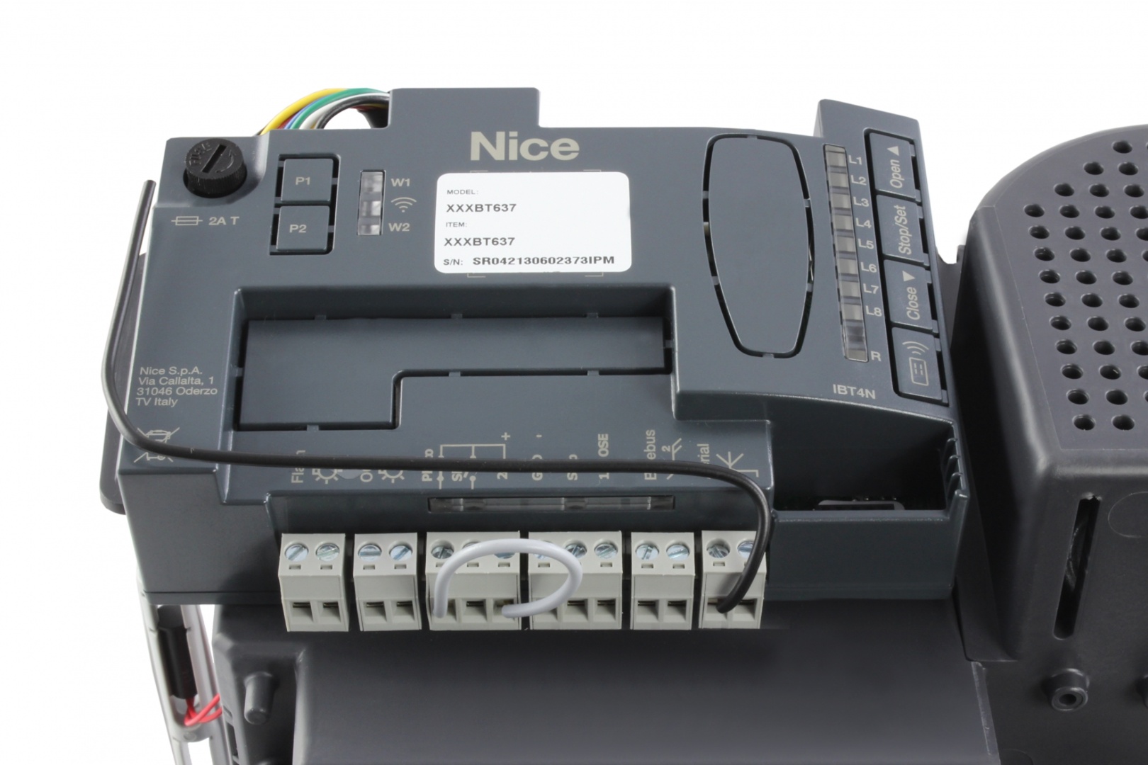 Nice 24v Steuereinheit Für Schiebetore Rbs400 Rbs600 Spider800 - Spmcu1