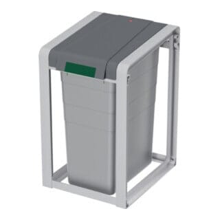 Hailo ProfiLine Öko XL (Basiseinheit), Flexibles Mülltrennsystem, 38 ltr