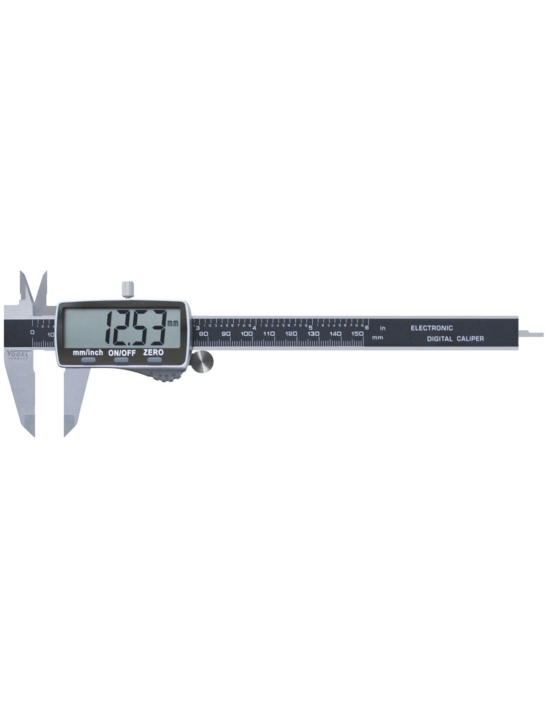 Vogel Digitalmessschieber Mit Extra Großem 200-mm-lcd-display Und Din-862-genauigkeit