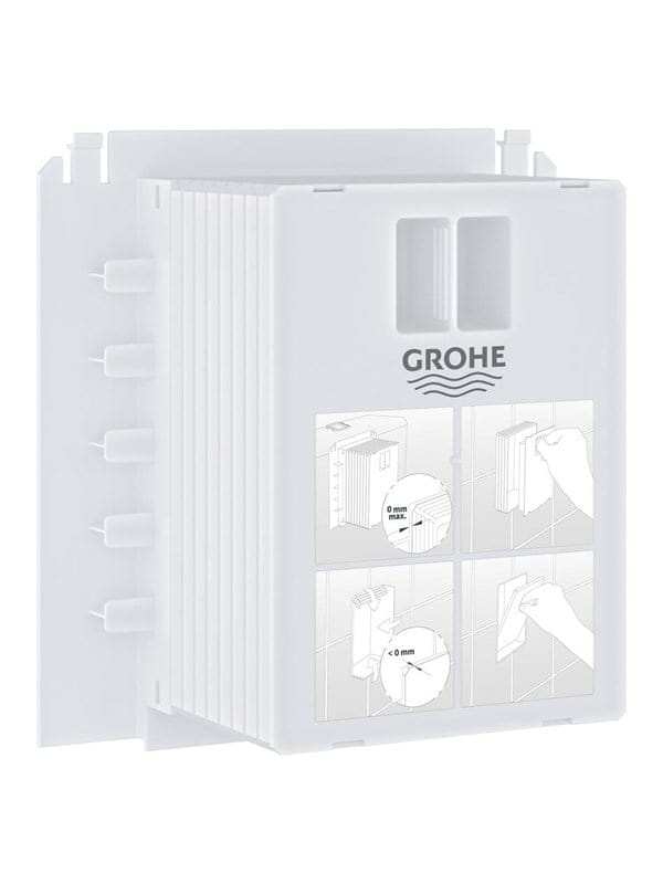 Revisionsschacht, für kleine WC-Betätigungen, Kombination mit Rapid sl und Uniset gd 2 Spülkasten - Grohe