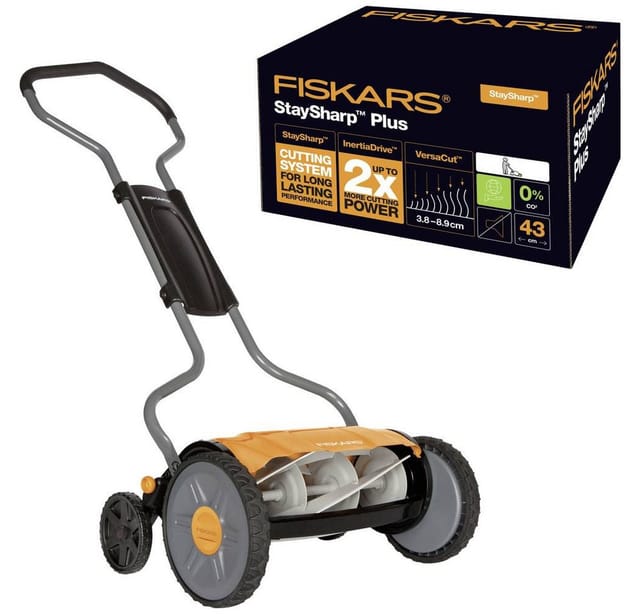 Staysharp Plus 42 cm manueller Rasenmäher FISKARS