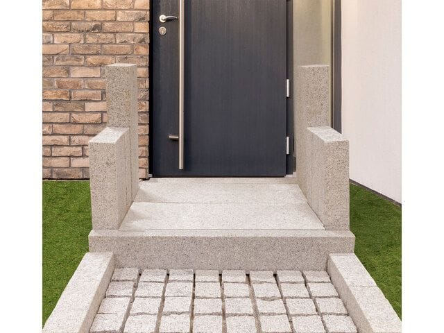 Trendline - Palisade Granit 25 x 10 x 10 cm grau geflammt Kanteneinfassungen