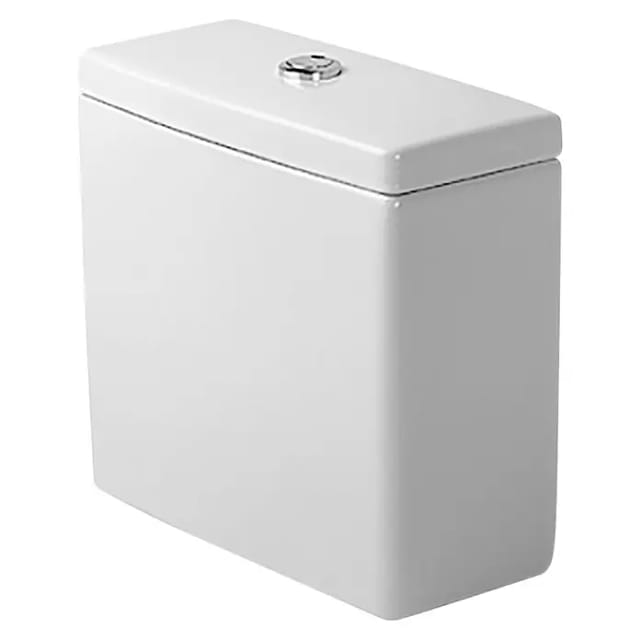 Starck 3 Spülkasten aus Keramik 180x390x365mm, Weiß, 6/3l, Dual Flush, Wasseranschluss r/l 3/8' - Duravit