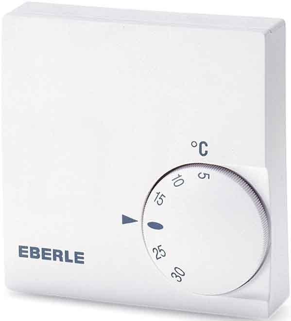 Eberle - 111 1707 51 100 rtr-e 6724 Raumthermostat Aufputz Heizen / Kühlen 1 St.