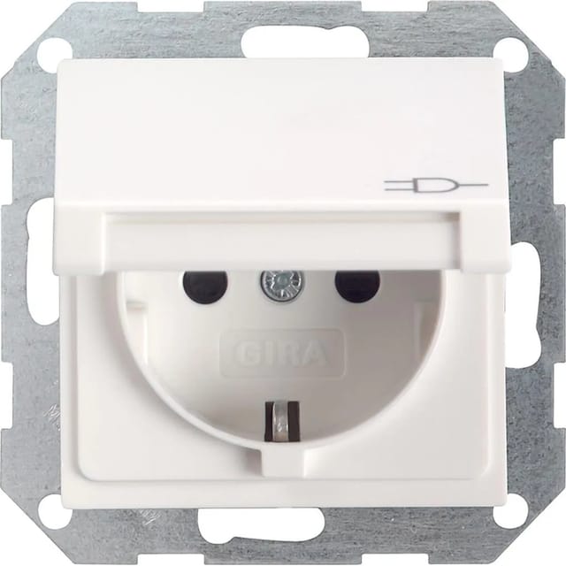 Einsatz Schutzkontakt-Steckdose System 55, Standard 55, E2, Event, Event Klar, Event Opak, Esp - Gira