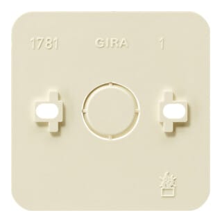 Gira Montageplatte 1-fach Aufputz