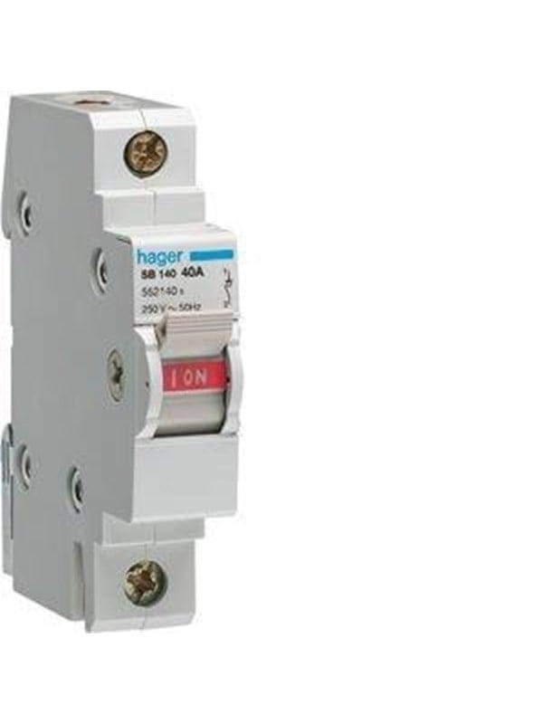 Schaltermodul Grau 16 a 230 v Hager SBN116