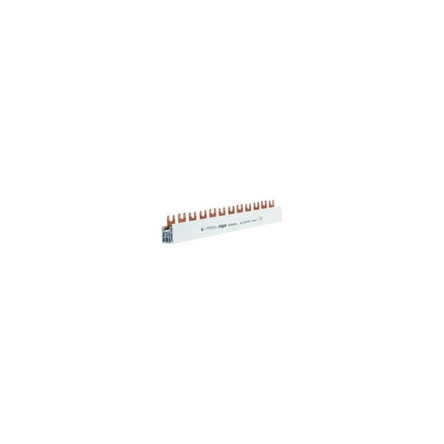 Hager Phasenschiene KDN380A (3P) 80A, 16 mm², Länge: 210 mm Schraubtechnik/ Quick Connect