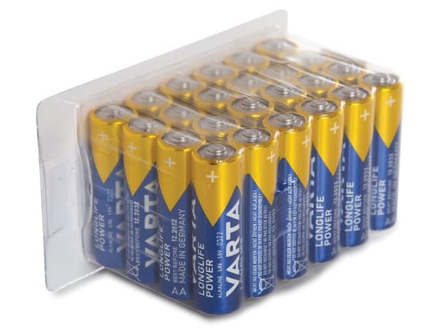 Varta - high energy alkali-mangan aa / LR6 1.5V 4906.301.124 (24 St./Box) - blue