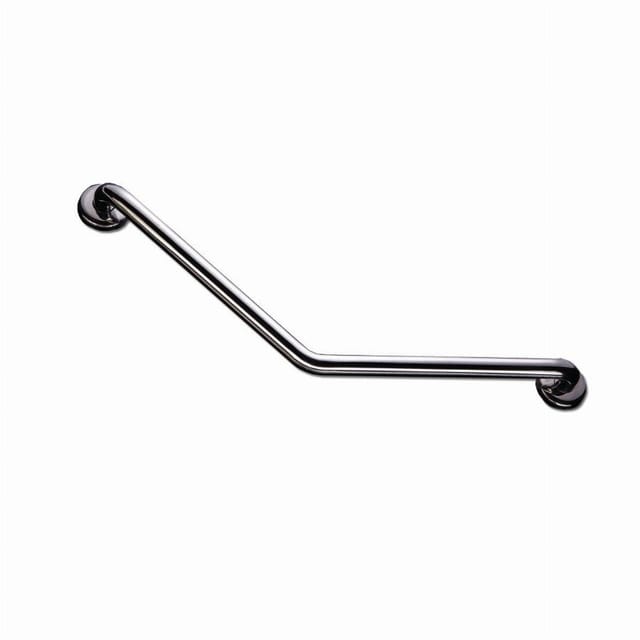 Self Confort - Winkelgriff Ø32 - Edelstahl - 2-Punkt-Befestigung 400x400mm lang 400x400mm