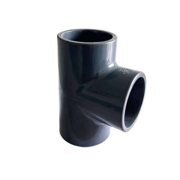 Pvc U Kunststoff T-stück 90° 3 Muffen Dn 25 721200107 - Georg Fischer