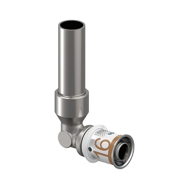 Uponor - S-Press plus HK-Anschlusswinkel plattiert 16-15CU 1000mm