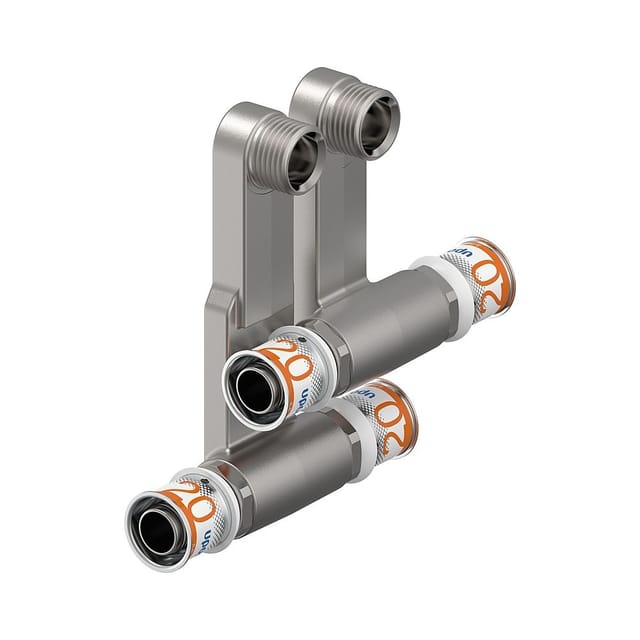 Uponor S-Press Plus SL-Anschlussgarnitur, 20mm x G 1/2" MT-20