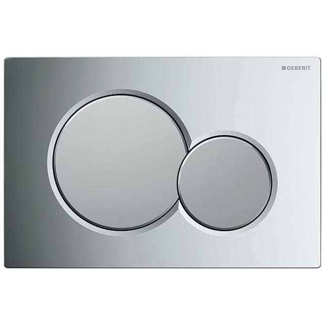 Sigma01 - Betätigungsplatte SIGMA01, chrom poliert / chrom matt 115.770.KA.5 - Geberit
