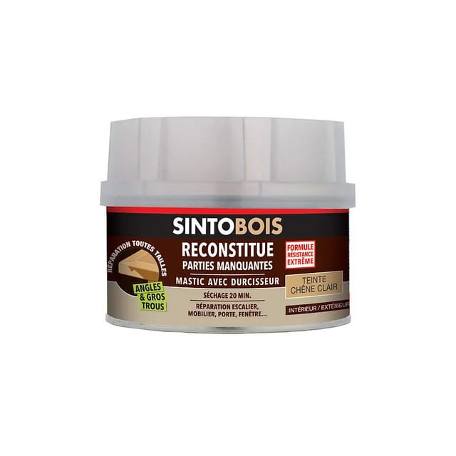 Kopie von Holzpaste Sinto bois, Dose 190g, helle Eiche.