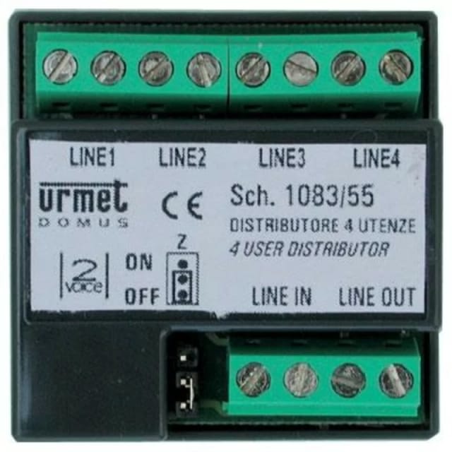 4 verteiler fÜr 2voice 1083/55
