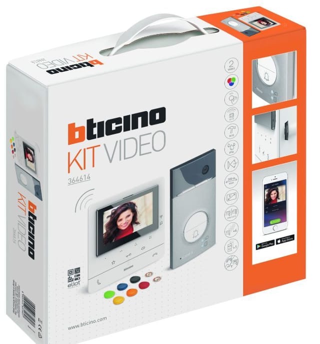 Bticino 364614 Video-Kit Klasse 100 X16E Single Family, L3000