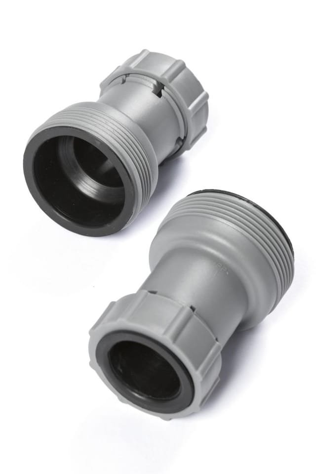 Bestway Flowclear Schlauchadapter Doppelpack Poolzubehör
