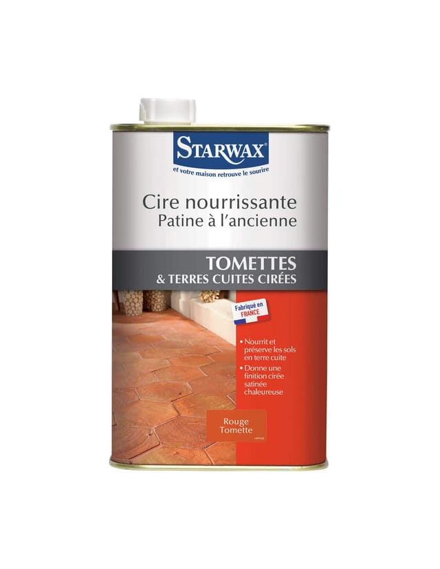 Wachs für Terrakotta-Fliesen Rote Erde 1l - Starwax