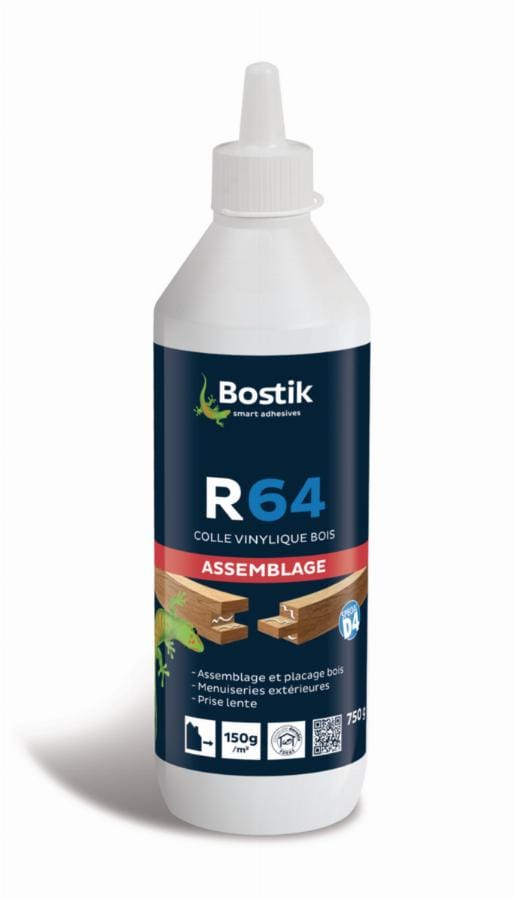 Bostik - Klebstoff R64 Spezial D4 für den Außenbereich - Flasche 750 gr - 30604657