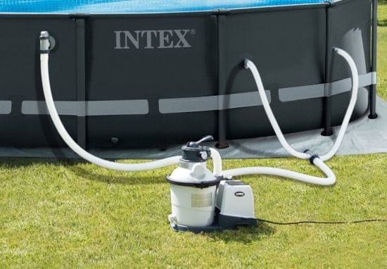Poolschlauch Universal 150 cm ø 38 mm weiß - Intex