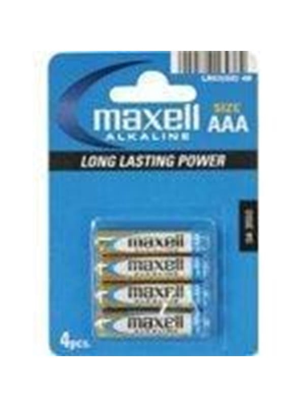 Alkalibatterie lr03 aaa 1,5v Blister 4 Stück - Maxell