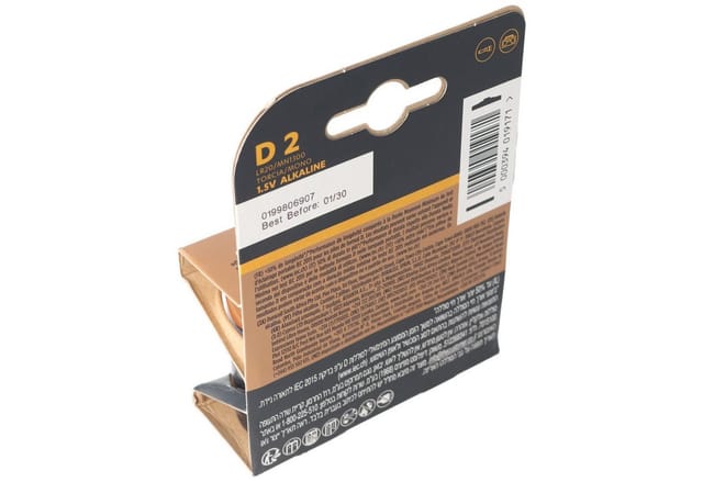 2x Duracell MN1300 Plus Power Mono d Batterie 1,5V