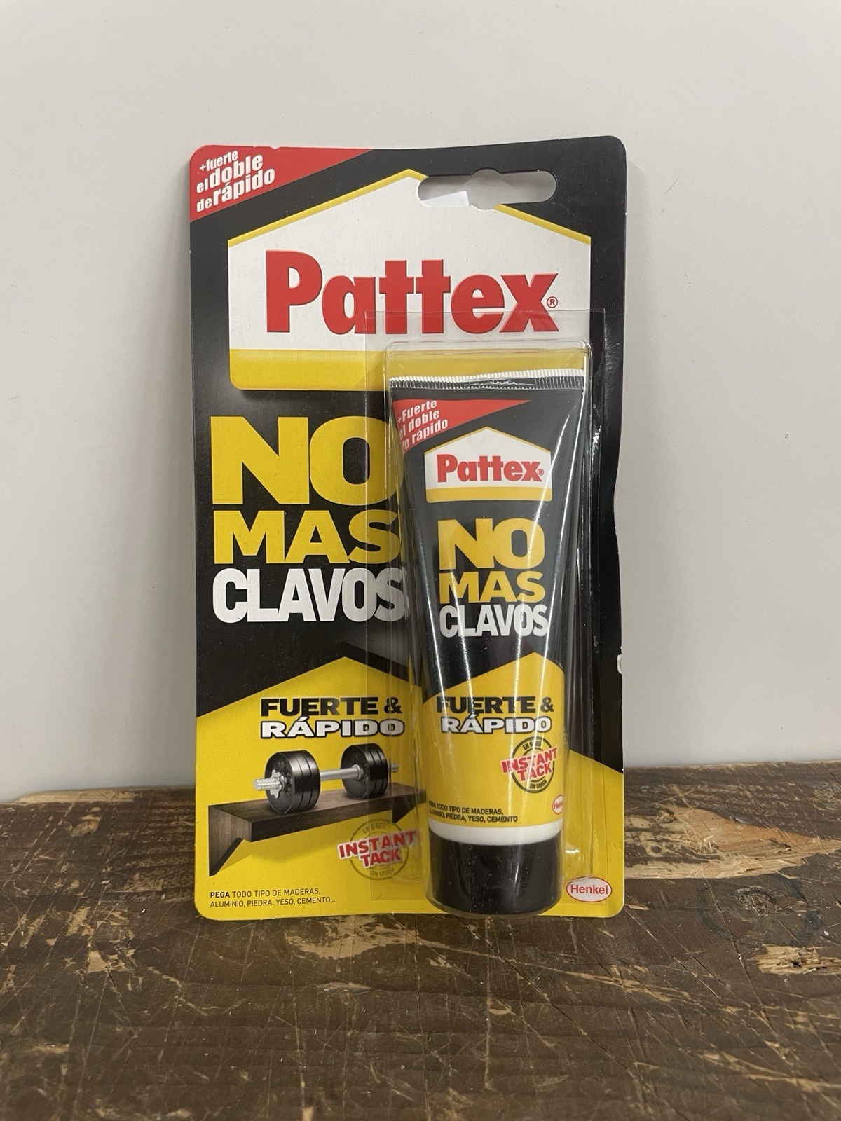 Klebstoff Pattex No More Nails Weiß 100 Gramm