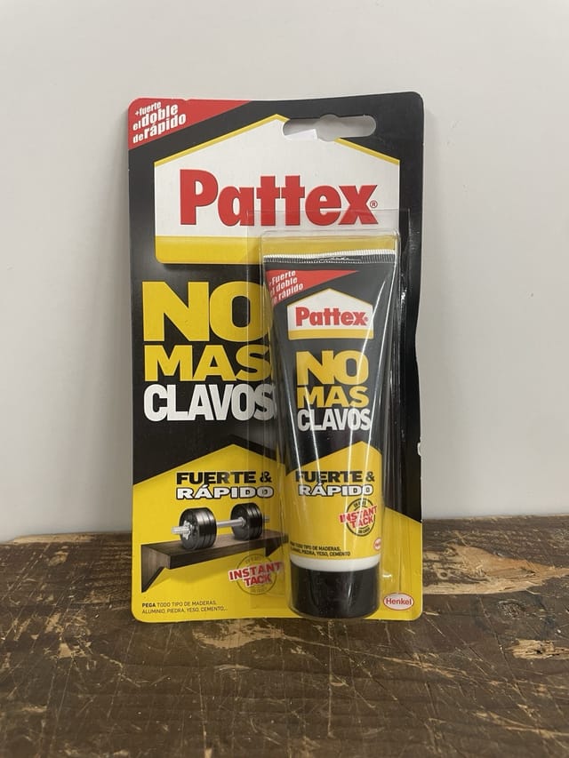 Klebstoff Pattex No More Nails Weiß 100 Gramm