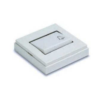 Klingeltaste famatel 5010-B weiß 10 cm