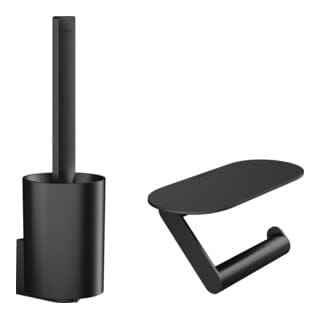 Hansgrohe - WallStoris - WC-Accessoires, Schwarz matt 27969670