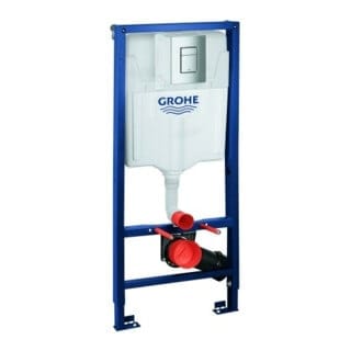 Rapid sl - Set - Vorwandelement für Wand-WC, Höhe 1,13 m, Betätigungsplatte Skate Cosmopolitan, verchromt 38772001 - Grohe
