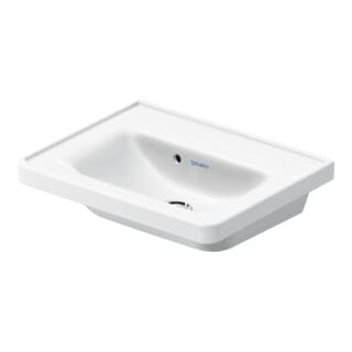 Duravit - D-Neo Handwaschbecken, mit Überlauf, ohne Hahnloch,
