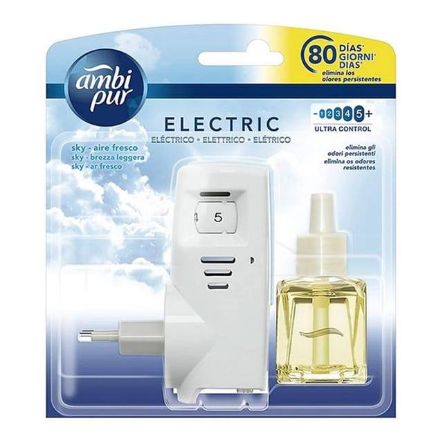 Ambipur - Elektrogerät + Sky Fresh Lufterfrischer-Nachfüllung